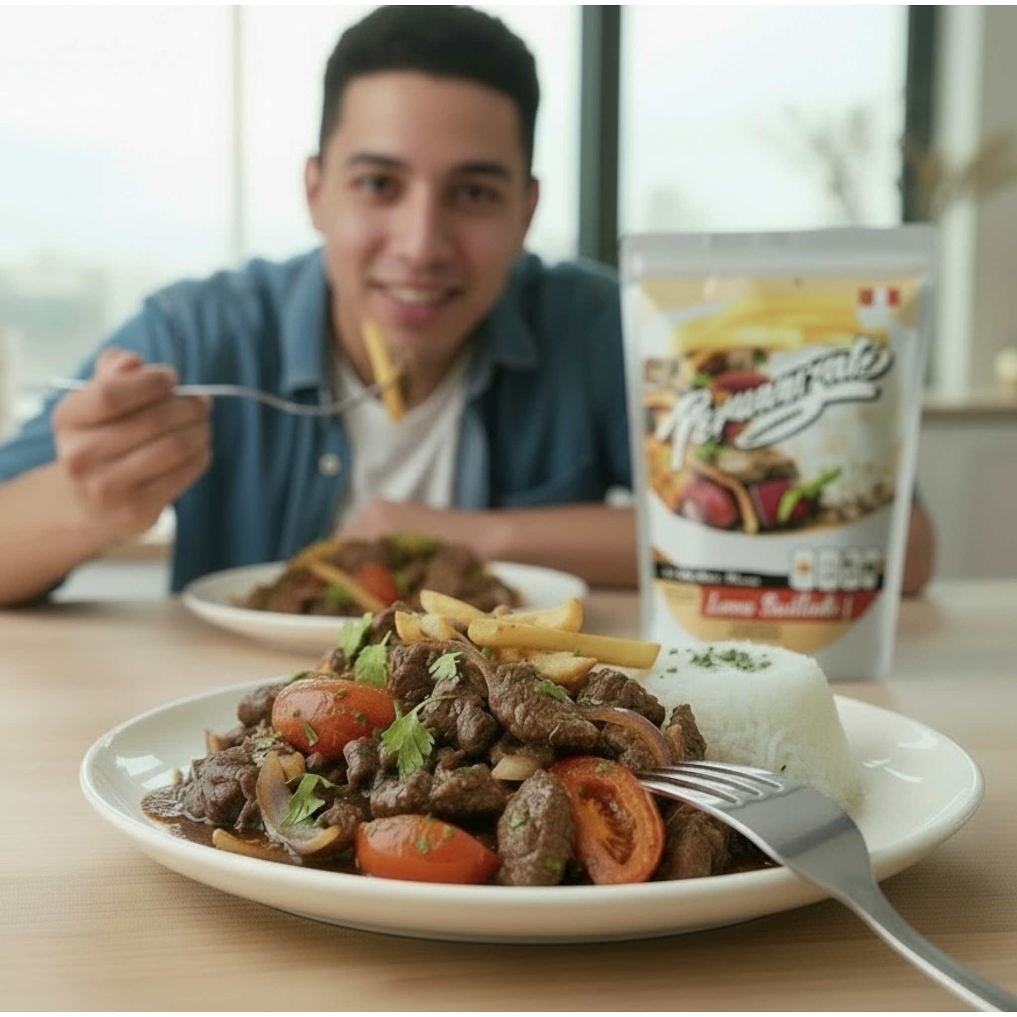 Lomo Saltado-Peruvian Stir-Fried Beef Pouch