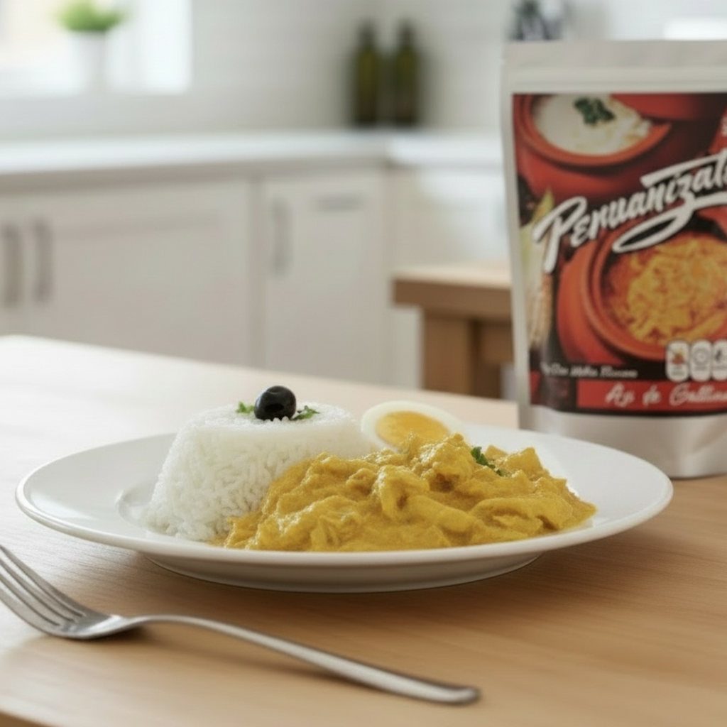 Aji de Gallina-Peruvian Creamy Chicken Stew Pouch